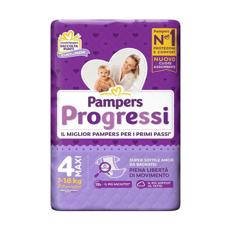 PAMPERS PROGRESSI MAXI 22PZ — confronto prezzi