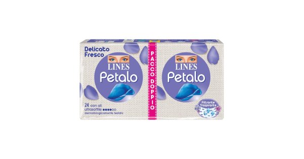 LINES PETALO BLU C/ALI 24PZ