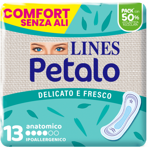 Lines Petalo Blu Anatomico 13 Pezzi
