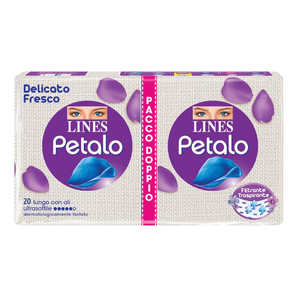 LINES Petalo Delicato e Fresco Pacco Doppio 1 pz Assorbenti