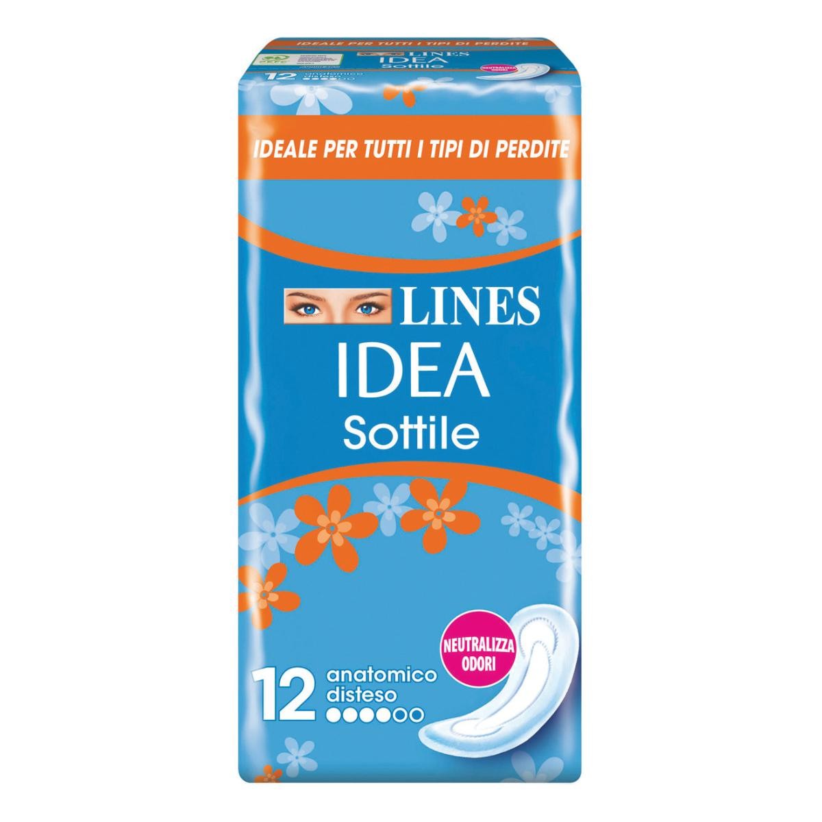 Lines idea sottili anatomici 12 pezzi