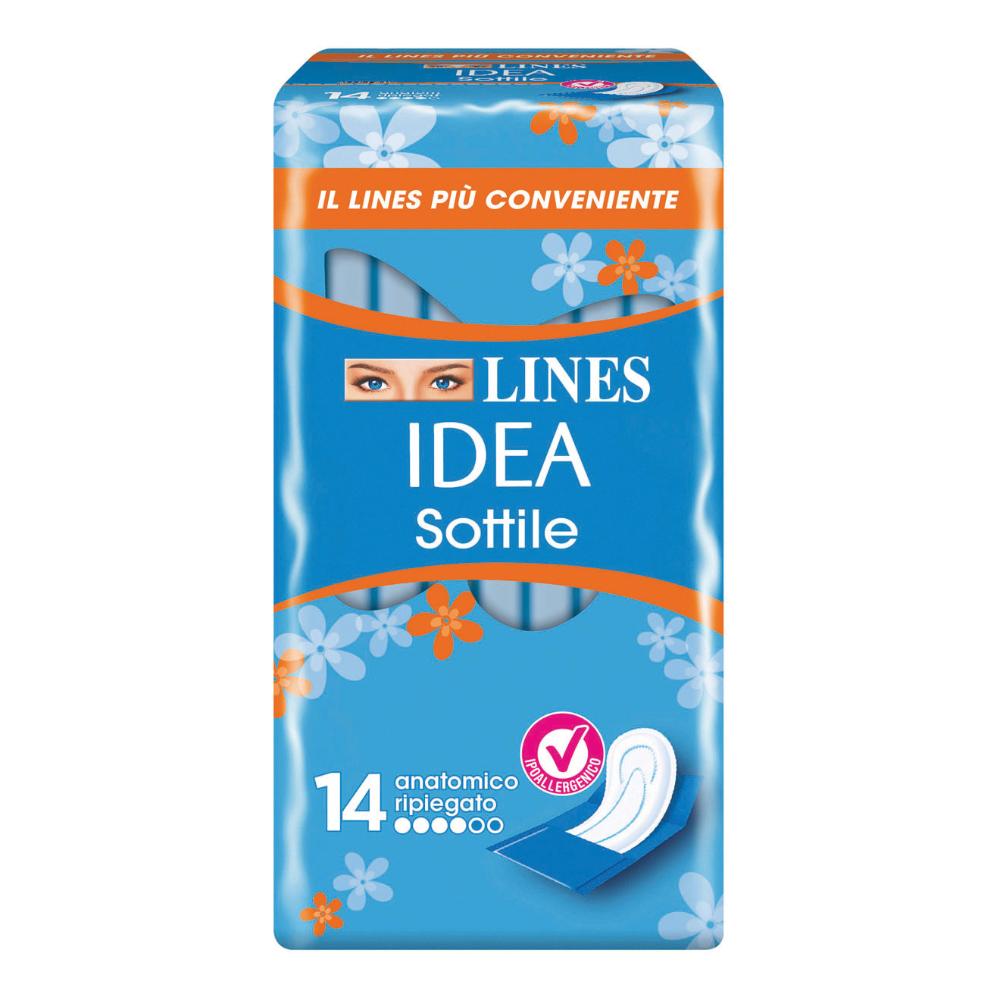 LINES Idea Sottile 1 pz Assorbenti