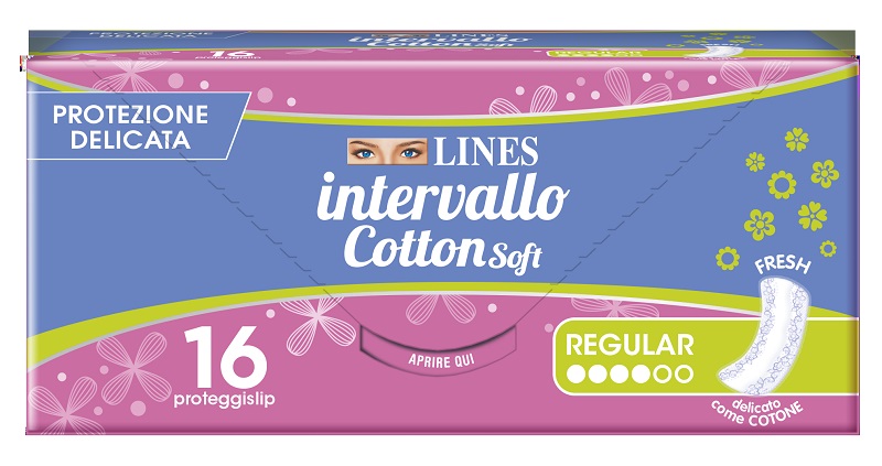 Proteggislip lines intervallo cotton soft fresh distesi 16 pezzi — confronto prezzi