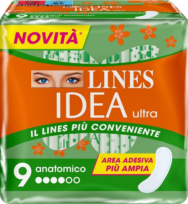 Lines Idea Ultra Assorbenti 9 pz