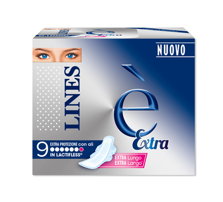 LINES E' EXTRA ASSORBENTI 9PZ — confronto prezzi