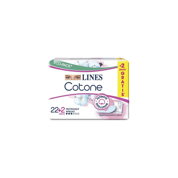 Lines Cotone Bio Salvaslip Ripiegato 24 Pezzi — confronto prezzi