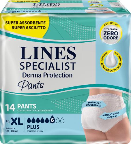 Lines Specialist Derma Protection Pants Taglia Xl 14 Pezzi