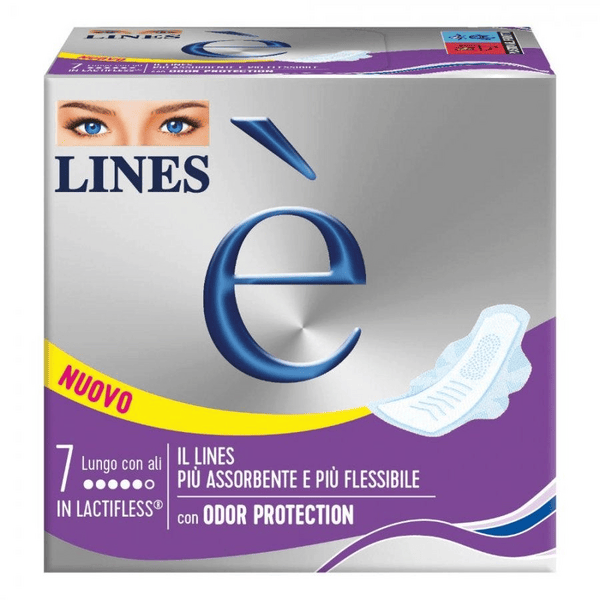 Lines E' Assorbente Lungo Con Ali 7 Pezzi — confronto prezzi