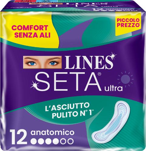 Lines Seta ultra Anatomico 12 Pezzi