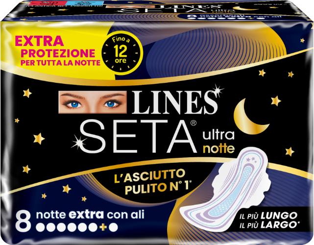 Lines Seta Ultra Extra Notte 8 Pezzi — confronto prezzi