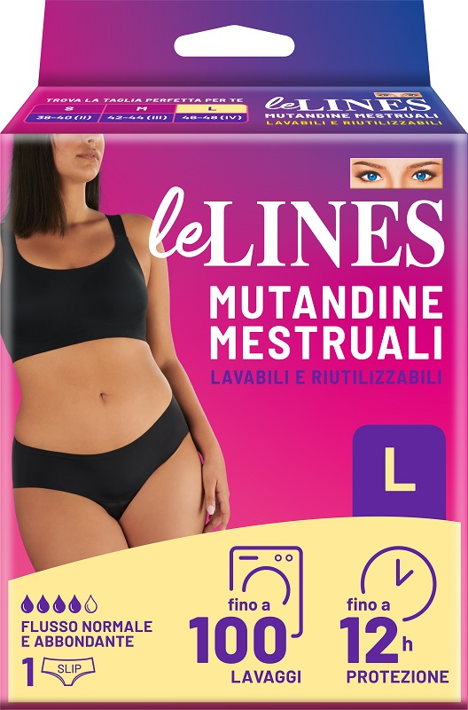 Lines Mutandina assorbente L - pants assorbenti donna taglia L