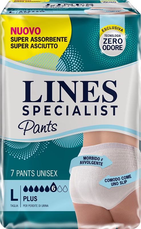 LINES SPECIALIST PANTS PLUS UNISEX L 7 PEZZI — confronto prezzi
