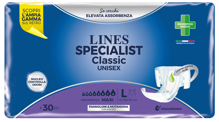 LINES CLAS PANN MAXI L 30PZ — confronto prezzi