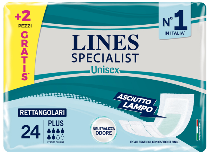 LINES SPEC RETTANGOLARE 22+2PZ — confronto prezzi