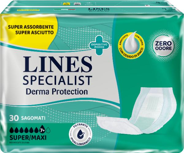 Lines Specialist DP Pannolone Incontinenza Sagomato Maxi 30 Pezzi