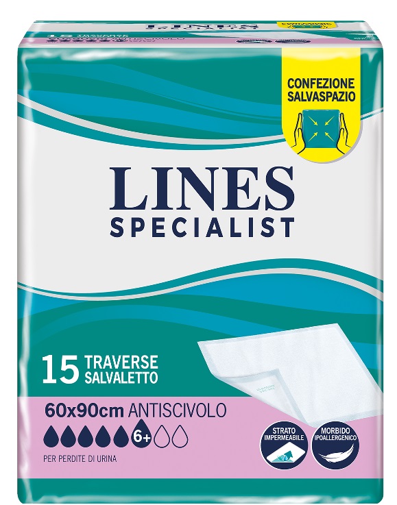 Lines Specialist Traverse Salvaletto Antiscivolo 60 X 90cm 15 Pezzi