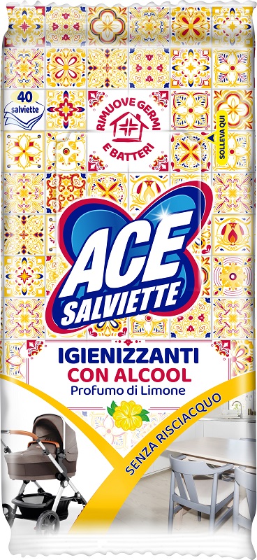 ACE Salviette Igienizzanti Azione Sgrassante 40 pz — confronto prezzi