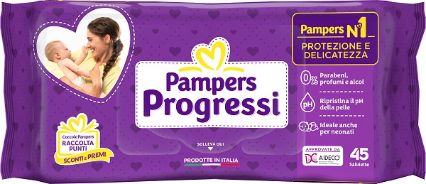 PAMPERS PROGRESSI SALV 45PZ
