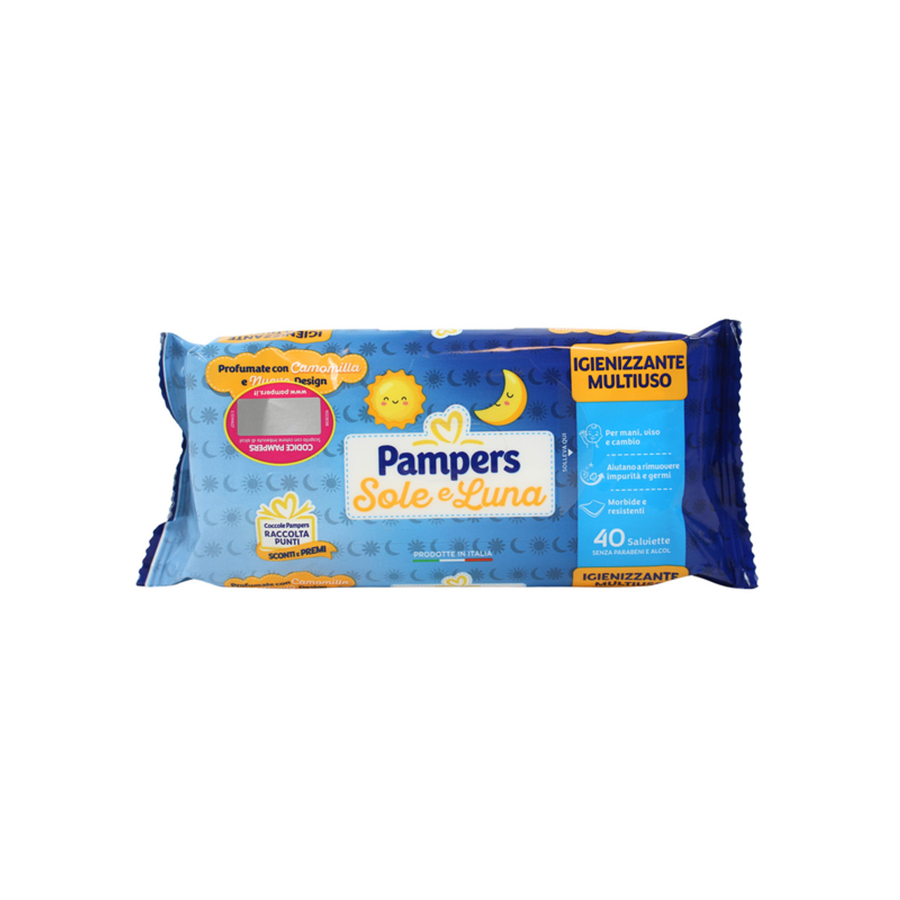 Pampers Sole e Luna Salviette 40 pz
