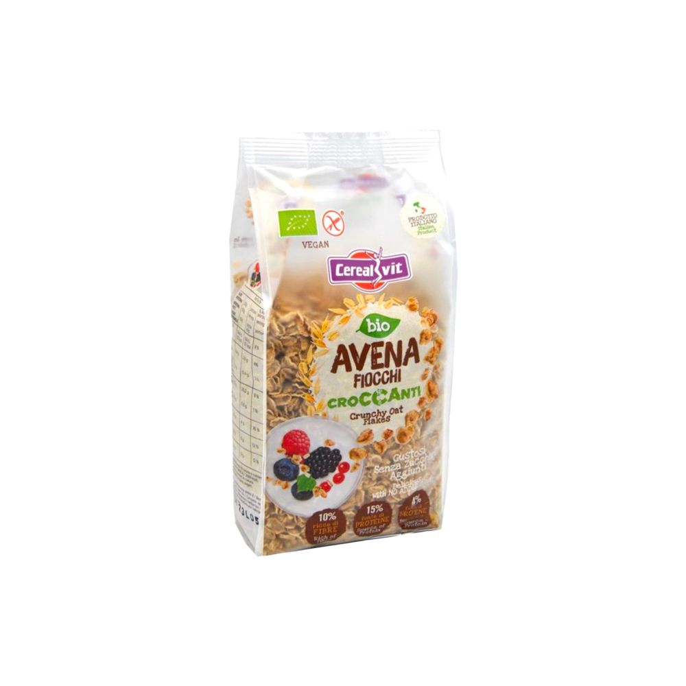Bio Avena Croccante Senza Glutine - Cerealvit 250 g