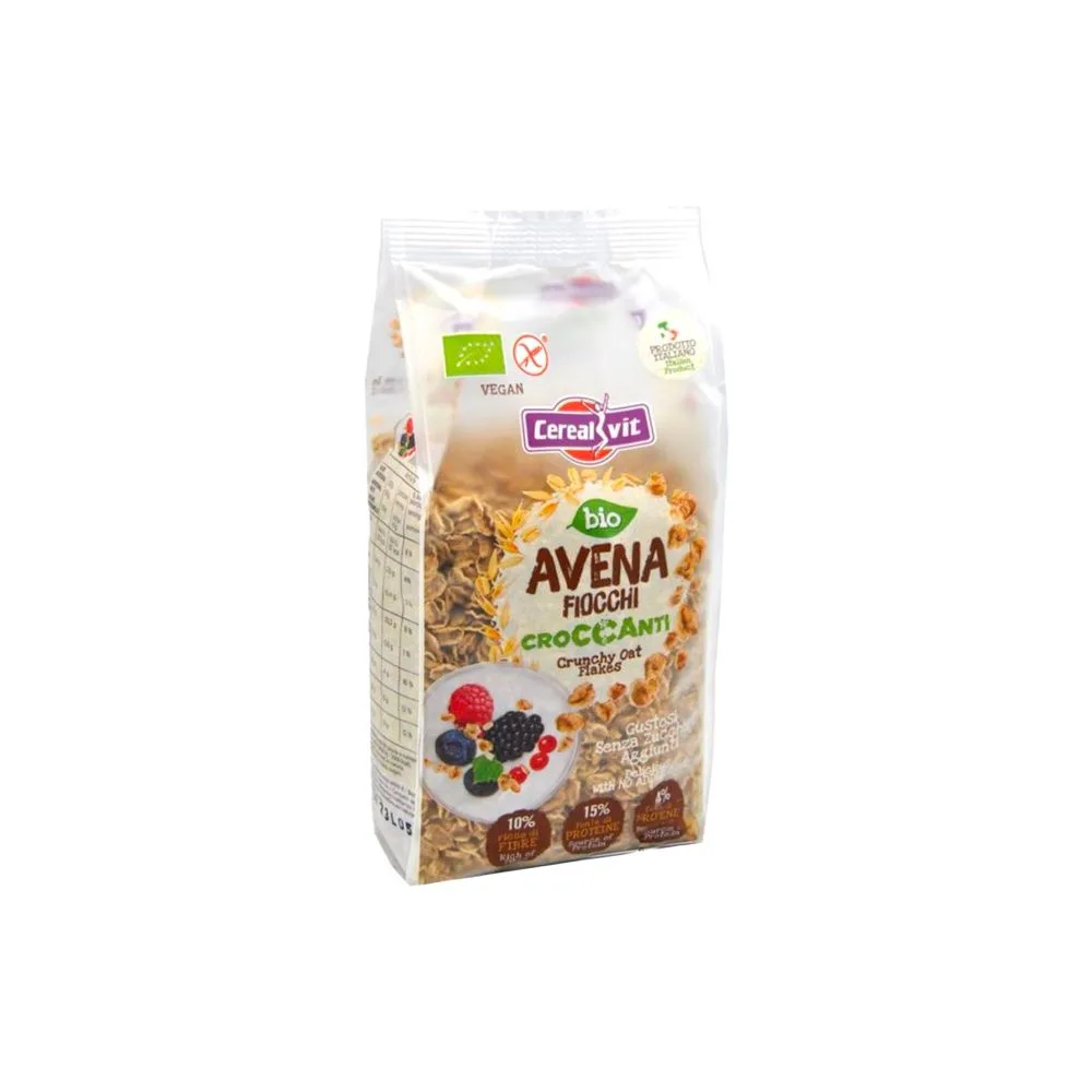 Bio Avena Croccante Senza Glutine - Cerealvit 250 g