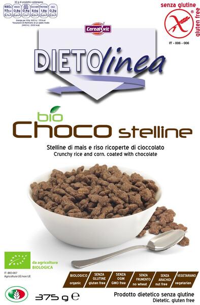 Cerealvit Dietolinea ChocoStelline Bio Senza Glutine 375 g