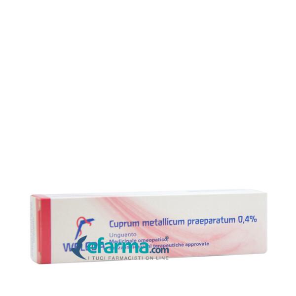 Weleda Cuprum Metallicum Preparatum 0,4% Pomata Benessere Gambe 23 g
