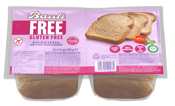 Bauli free pan bauletto grano saraceno 350 g — confronto prezzi