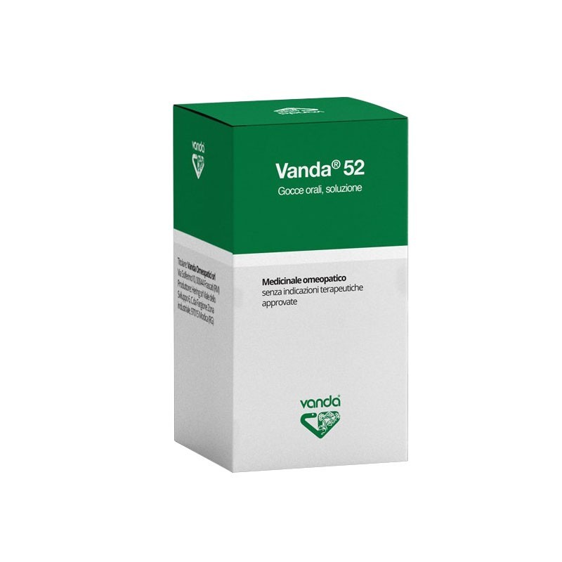 Vanda 52 - Vanda Omeopatici - Flacone da 30 ml - Medicinale omeopatico — confronto prezzi