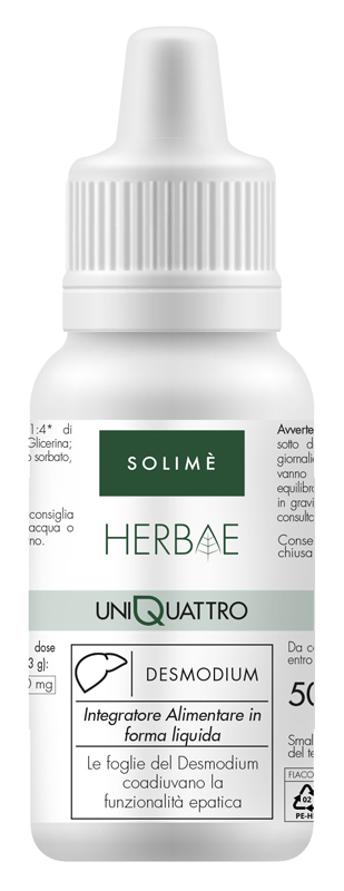 Uniquattro Desmodium Integratore Per Il Benessere Del Fegato Gocce Orali 50ml