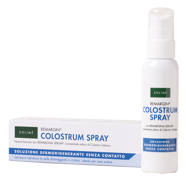 Remargin Colostrum Lenitivo E Ristrutturante Per La Pelle Danneggiata Spray 100ml