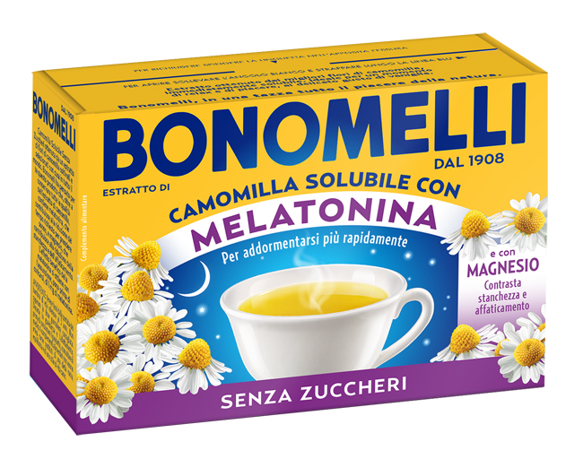 Camomilla solubile melatonina magnesio