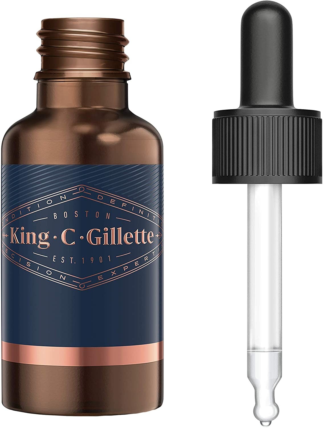 King C.gillette Olio Idratante Per La Cura Della Barba 30ml