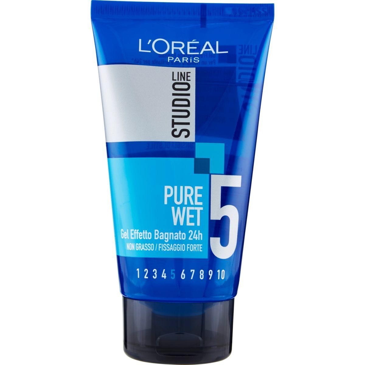STUDIO LINE - studio line pure wet n.6 effetto bagnato fissaggio forte 150 ml