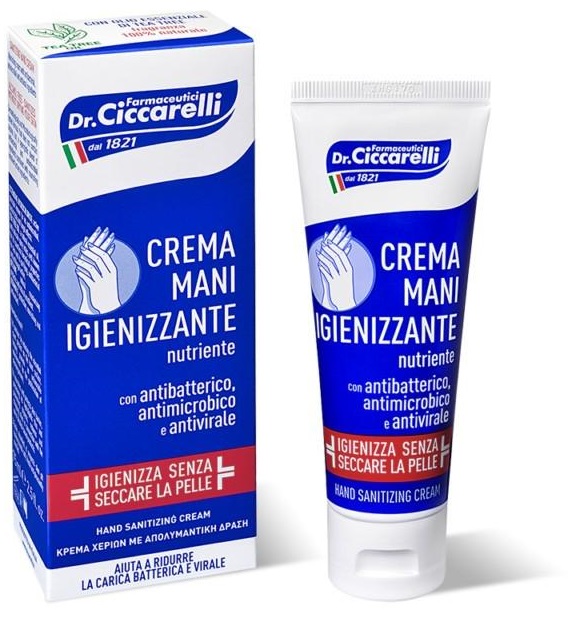 Ciccarelli crema mani igienizzante 75 ml — confronto prezzi