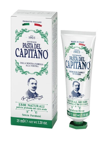 Dentifricio Pasta Del Capitano Erbe Naturali 25 ml — confronto prezzi