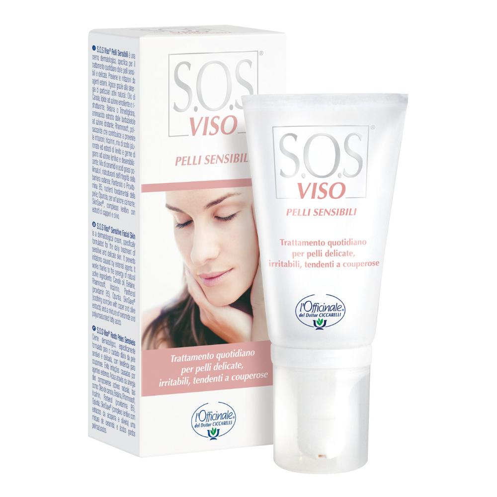 Ciccarelli S.O.S Viso Crema Idratante Pelli Sensibili 50 ml