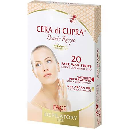 Cera di cupra strisce depilatorie viso 20 pezzi — confronto prezzi