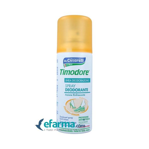 Timodore Spray Deodorante Piedi allo Zenzero 150 ml — confronto prezzi