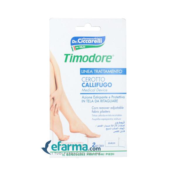 Timodore Cerotto Callifugo in Tela da Ritagliare 2 Pezzi
