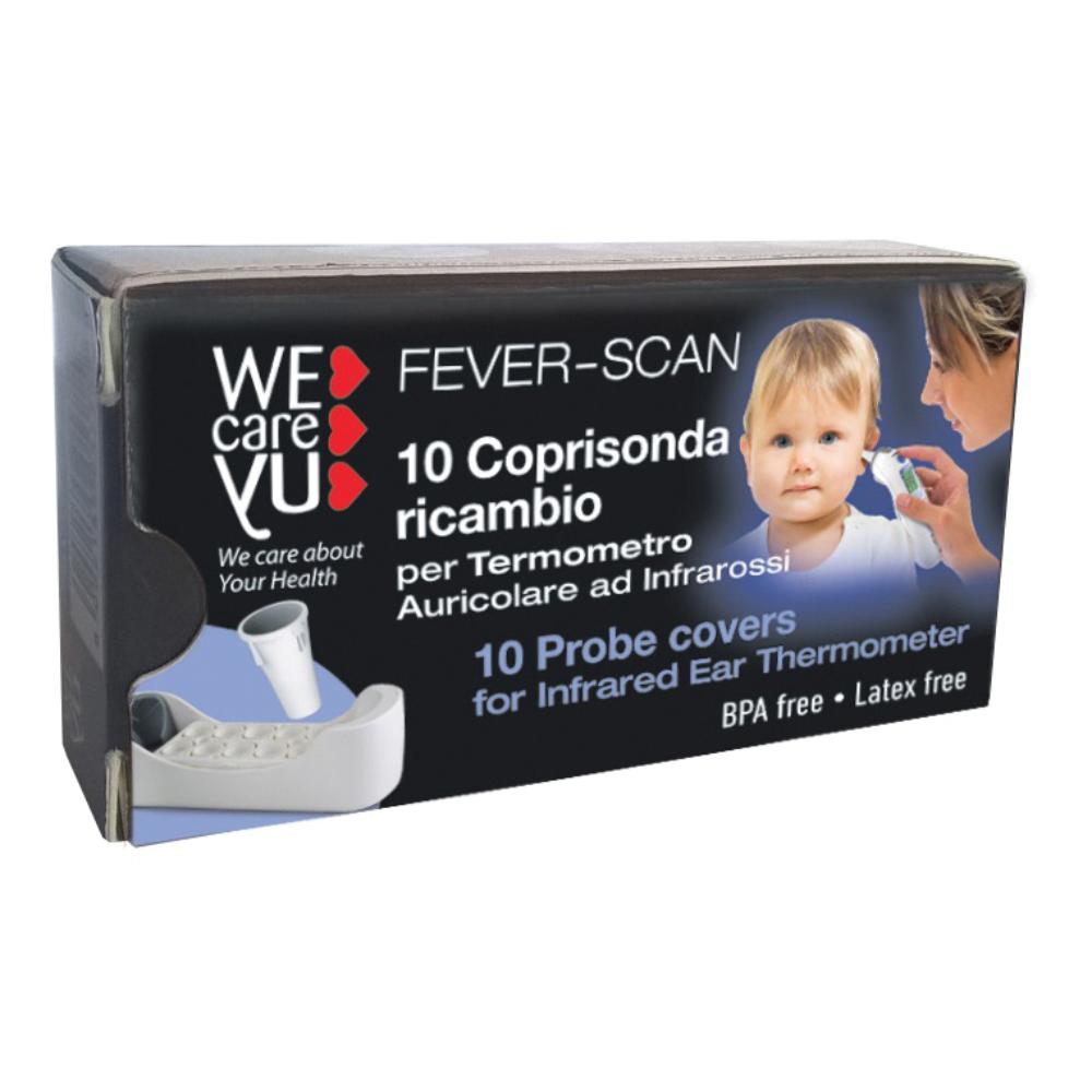We Care Yu Fever-Scan Ricambio Coprisonda 10 Pezzi — confronto prezzi