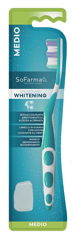 Sofarmapiu' Spazzolino White Setole Medie 1 pz da denti