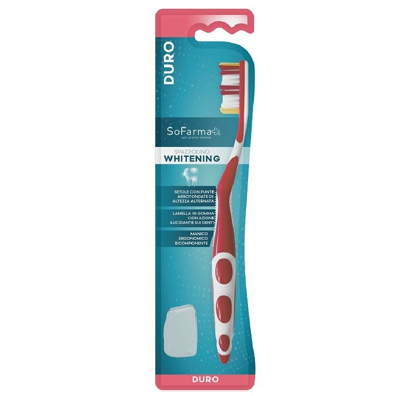 Sofarmapiu' spazzolino white setole dure — confronto prezzi