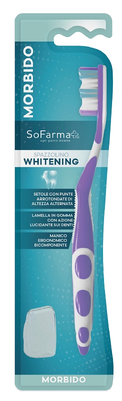 Sofarmapiu' Spazzolino Whitening Setole Morbide 1 pz da denti — confronto prezzi