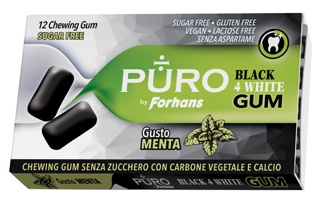 FORHANS PURO BLACK 4WHITE GOMME