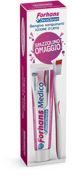 FORHANS DENTIFRICIO MED+SPAZZ