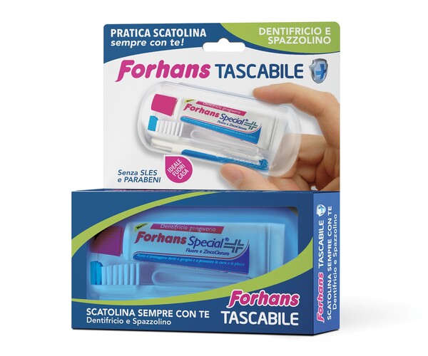 Forhans Spazzolino e Dentifricio Kit Da Viaggio
