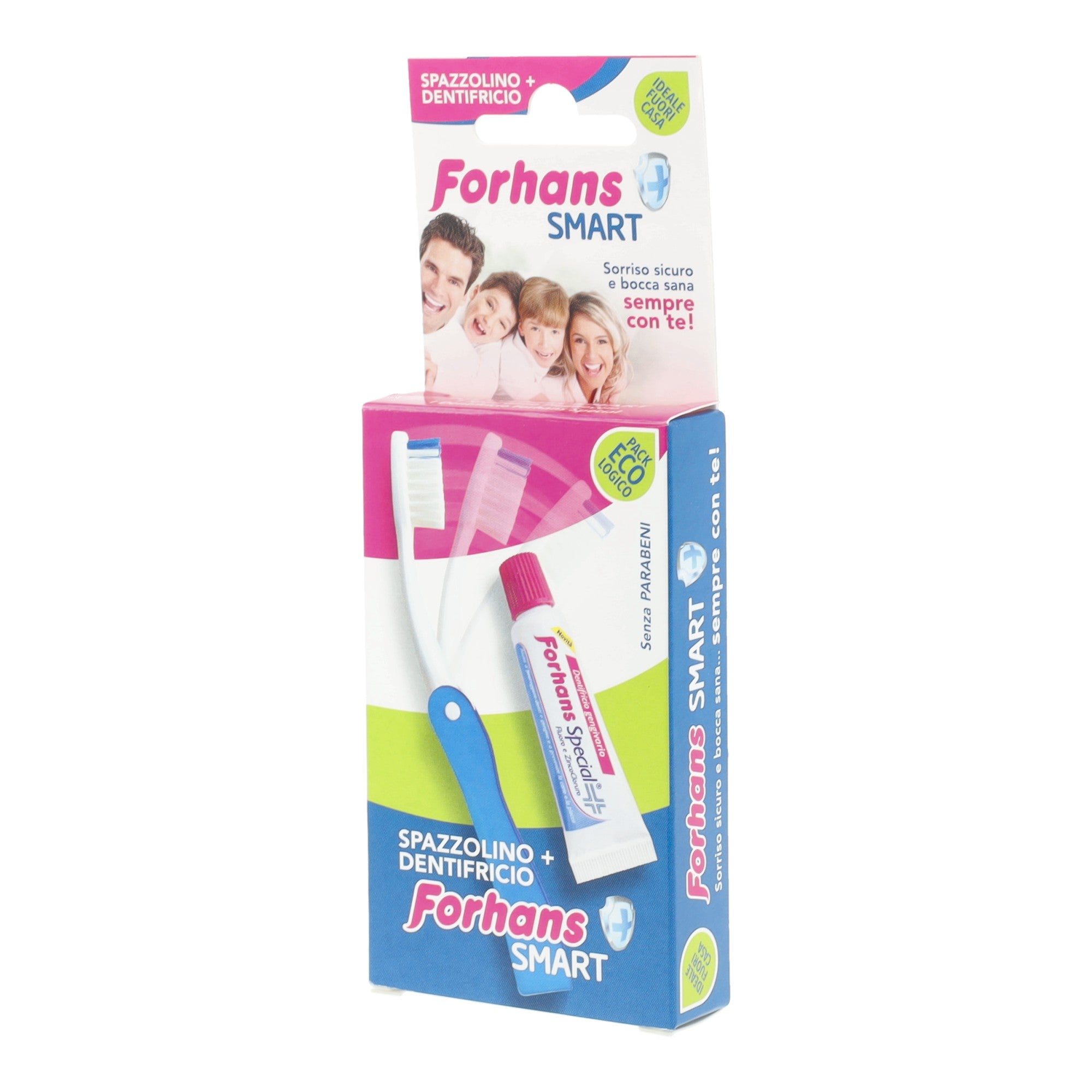 Forhans Smart Kit Igiene Orale Spazzolino+Dentifricio