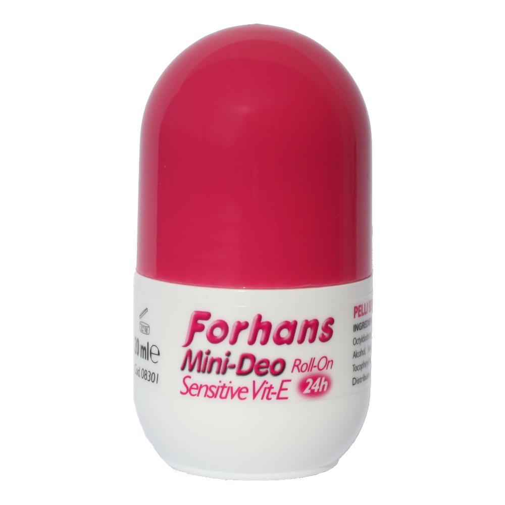 Forhans Deodorante Roll-On Sensitive Vit-E 20 ml