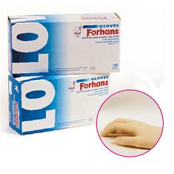 Forhans Guanti in Lattice Taglia L 100 pz